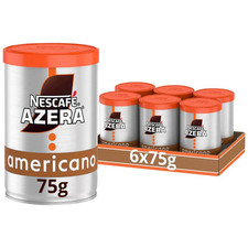 Pacote de café estilo barista Nescafé Azera Americano grãos moídos instantâneos 6 x 75g comprar usado  Enviando para Brazil