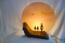 Lampe ambiance chevet d'occasion  Trévol