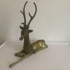 Brass stag for sale  COVENTRY