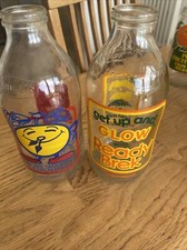 Vintage advertising glass for sale  WALTHAM ABBEY