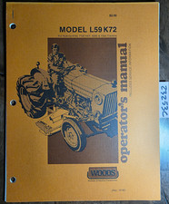 Woods l59k72 mower for sale  Niagara Falls