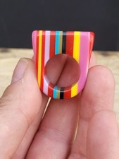 Multicolour striped chunky for sale  NORWICH