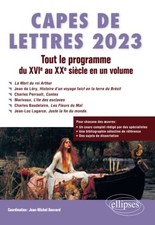 Capes lettres 2023 d'occasion  France