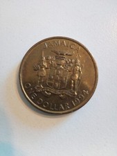 Moneta jamaica dollaro usato  Italia