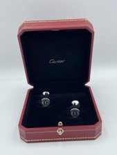 Cartier cufflinks sterling for sale  LONDON