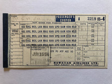 hawaiian airlines ticket for sale  Georgetown