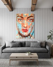 Quadro moderno face usato  Uta