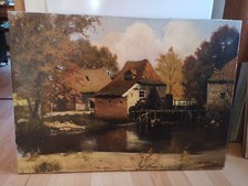 Antique landscape paintings d'occasion  Expédié en Belgium
