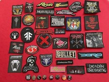 Patches aufnäher rock gebraucht kaufen  Berlin