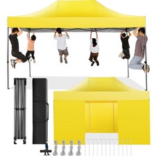 COBIZI Składany pawilon 3x6m/3x4,5m/3x3m Wodoodporny Ochrona przed promieniowaniem UV Pop Up Pawilon ogrodowy na sprzedaż  Wysyłka do Poland