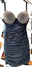 Fetish black dress usato  Milano