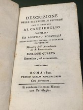 Tofanelli descrizione delle usato  Roma