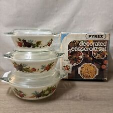 Vintage pyrex decorated for sale  LEEDS