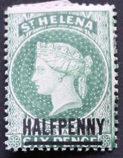 Helena 1884 halfpenny for sale  FELTHAM