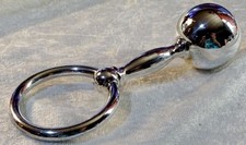 Usado, Chocalho infantil Tiffany & Co. esterlina 6" barbell sem monograma 1,7 oz comprar usado  Enviando para Brazil
