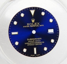 Relógio Rolex Submariner 16613 16618 16803 genuíno mostrador azul brilhante FEITO NA SUÍÇA, usado comprar usado  Enviando para Brazil