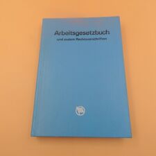Ddr arbeitsgesetzbuch rechtsvo gebraucht kaufen  Güstrow