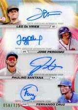 2024 Bowman Leo De Vries Jose Perdomo Paulino Santana Fernando Cruz Quad Auto comprar usado  Enviando para Brazil