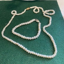 Vintage cultured pearl for sale  MORDEN
