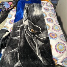 Cobertor de cama Disney Marvel Black Panther Wakanda Forever Throw 28” X 35” comprar usado  Enviando para Brazil