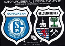 Schalke gelsenkirchen aufklebe gebraucht kaufen  Bassum