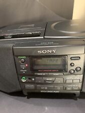 Rádio Boombox Sony CFD-S33 CD cassete AM/FM comprar usado  Enviando para Brazil