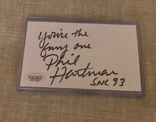 Phil hartman autographed for sale  Bethesda