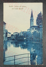 Cartolina sacile veduta usato  Cuneo