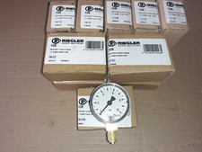 Riegler manometer stahlgehäus gebraucht kaufen  Pfaffenhofen a.d.Ilm