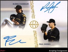 Usado, 2025 Pulse Meridian Gold Paul Skenes, Bubba Chandler ROOKIE DUAL AUTO 3/3 comprar usado  Enviando para Brazil