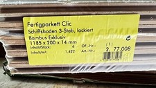 Fertigparkett clic schiffsbode gebraucht kaufen  Berglicht, Immert, Malborn