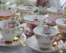 Mismatched vintage teacups for sale  Apex