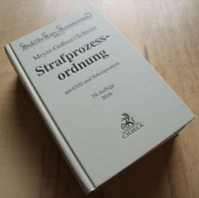 Stpo strafprozessordnung komme gebraucht kaufen  Düsseldorf