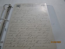 Quackenbush personal letter for sale  Kingwood