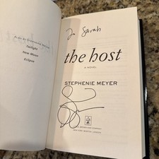 Usado, SIGNED The Host By Stephenie Meyer 1st Printing First Edition 2008 comprar usado Usado, SIGNED The Host By Stephenie Meyer 1st Printing First Edition 2008 comprar usado  Enviando para Brazil