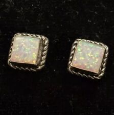 Opal earrings 925 for sale  ADDLESTONE