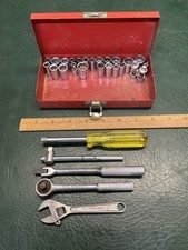 Challenger by Proto 1/4” Drive SAE conjunto de soquete, chave, catraca em estojo de metal comprar usado  Enviando para Brazil