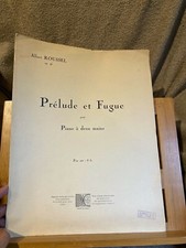 Albert roussel prélude d'occasion  Rennes