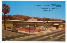 Usado, Ventura CA Travelodge Motel Hwy. Cartão postal 101 carros antigos da Califórnia comprar usado  Enviando para Brazil