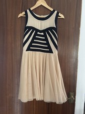 Pretty cream navy for sale  LIGHTWATER