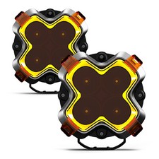 2x NOVSIGHT HALO 6" LED luzes de trabalho pod off road holofote lâmpada de inundação combo feixe, usado comprar usado  Enviando para Brazil