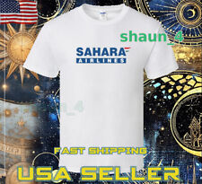 NOVA CAMISA LOGOTIPO SAHARA AIRLINES UNISSEX CAMISETA ENGRAÇADA TAMANHO P A 5XL comprar usado  Enviando para Brazil