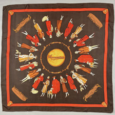 Magnifique foulard vintage d'occasion  Lyon VII