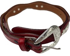 Cinto Silver Creek Classic Western Concho Couro Coração VERMELHO Tamanho 34 Feminino comprar usado Cinto Silver Creek Classic Western Concho Couro Coração VERMELHO Tamanho 34 Feminino comprar usado  Enviando para Brazil