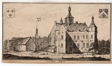 Antique print castle d'occasion  Expédié en Belgium