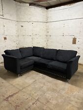 Navy corner sofa for sale  MITCHAM