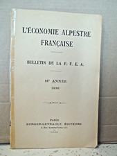 économie alpestre française. d'occasion  Gap
