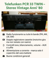 Stereo radio registratore usato  Ragusa