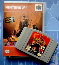 Cartucho autêntico Duke Nukem 64 (Nintendo N64, 1997) + estojo comprar usado  Enviando para Brazil