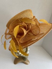 Sinamay elegance gold for sale  STAFFORD
